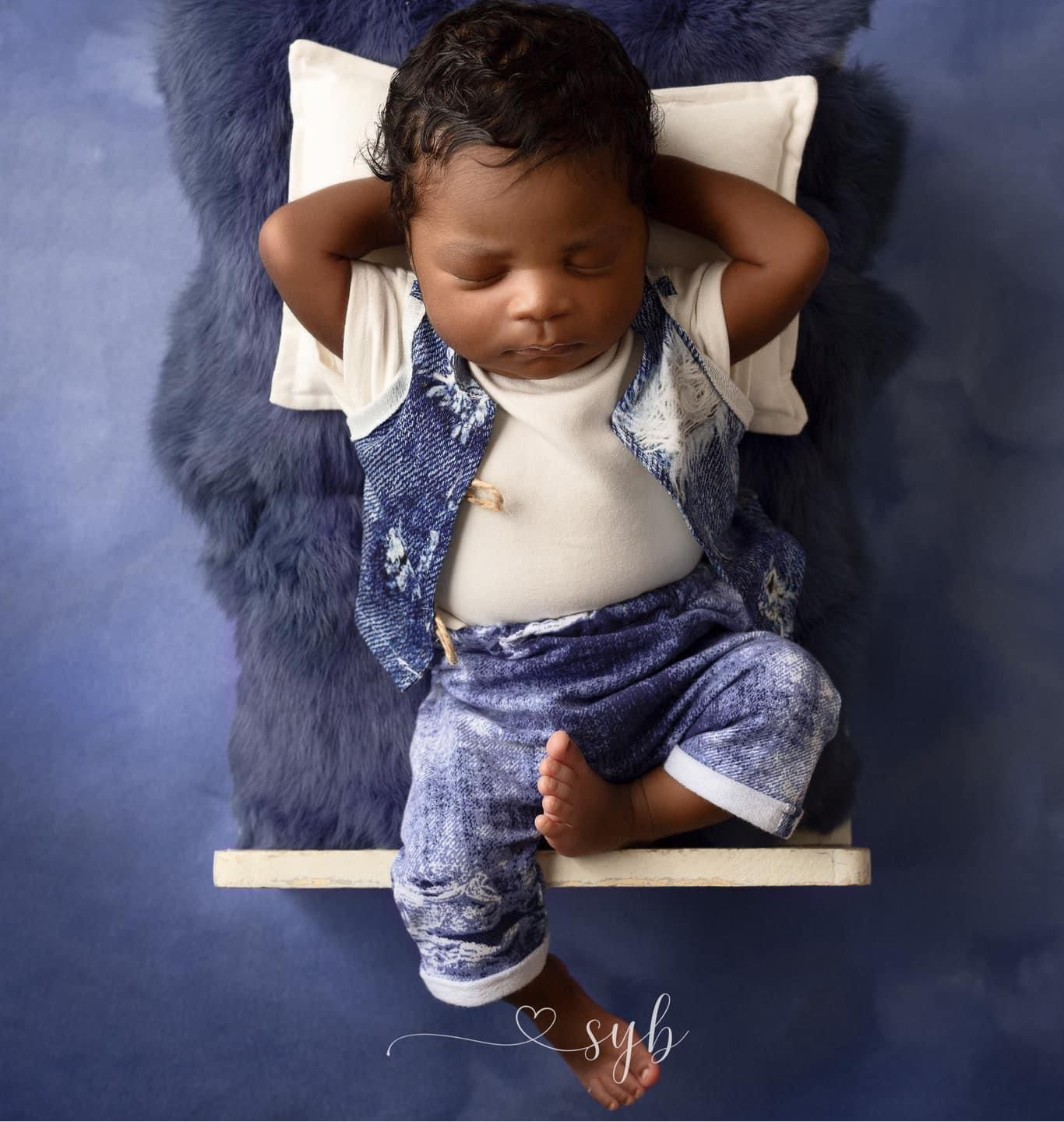 Jeans Set Newborn Photography Props