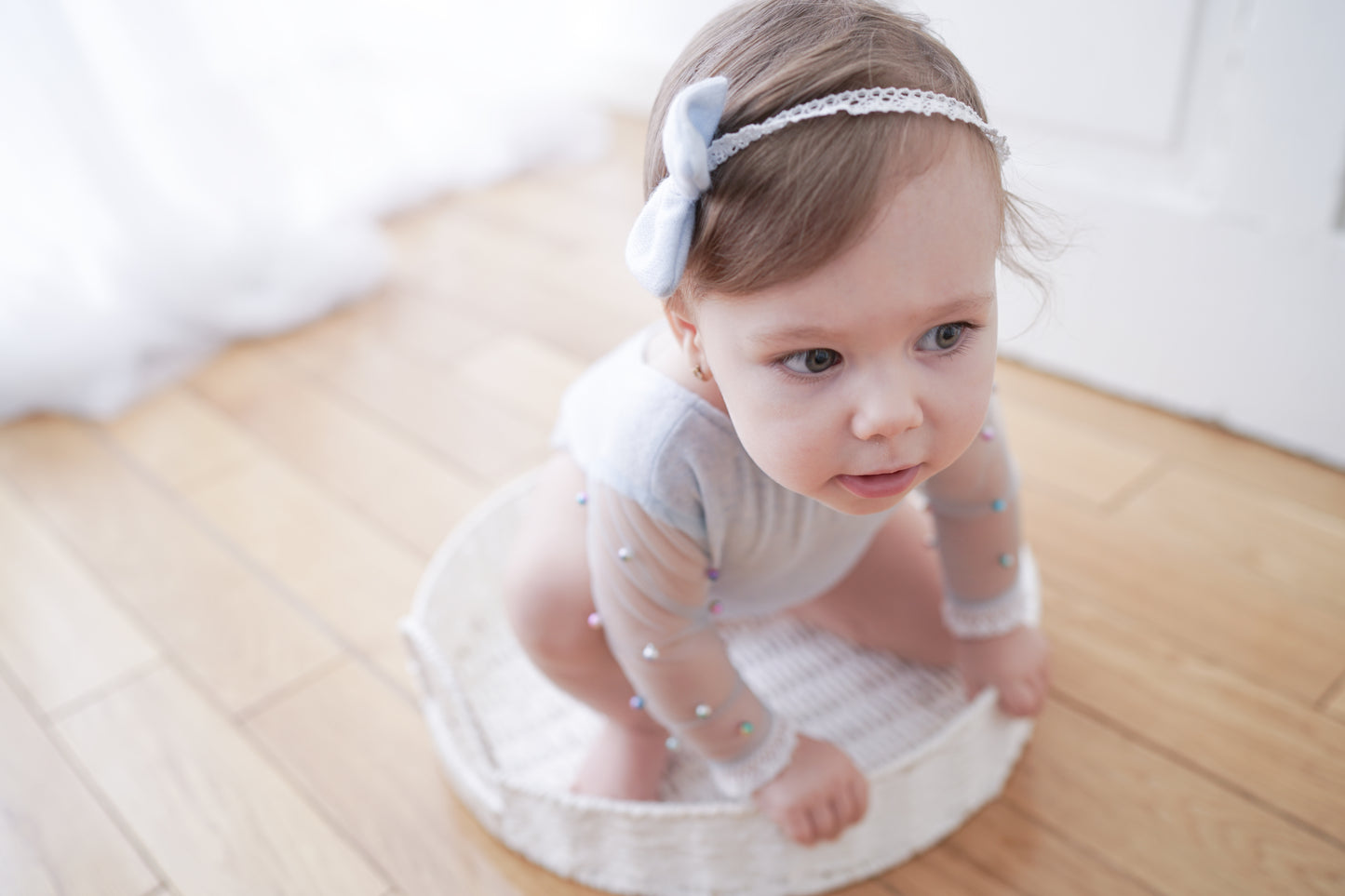 Anne blau Neugeborenen und Babysitter Fotografie Prop Outfit für Mädchen