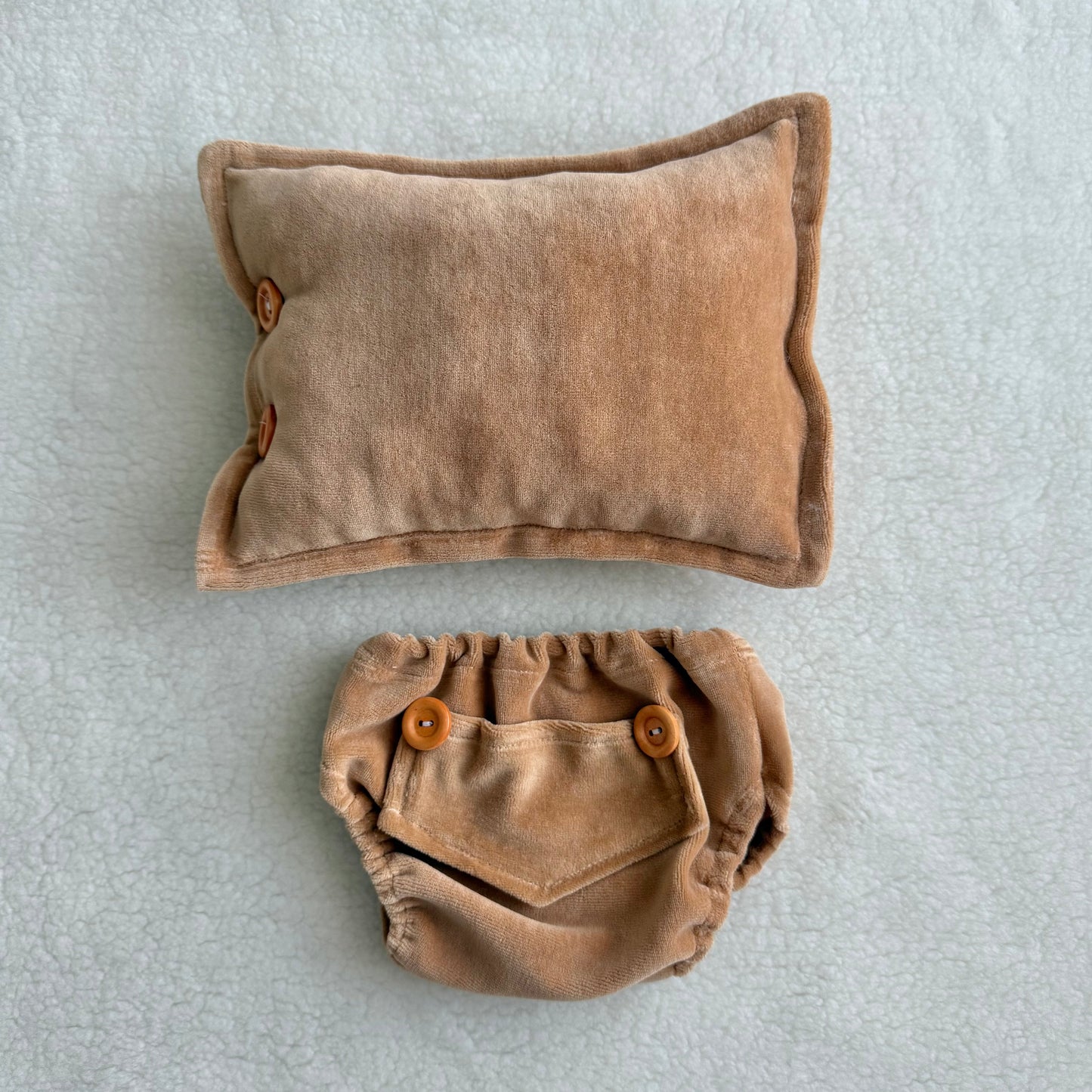 Velvet Set Newborn Photography Props