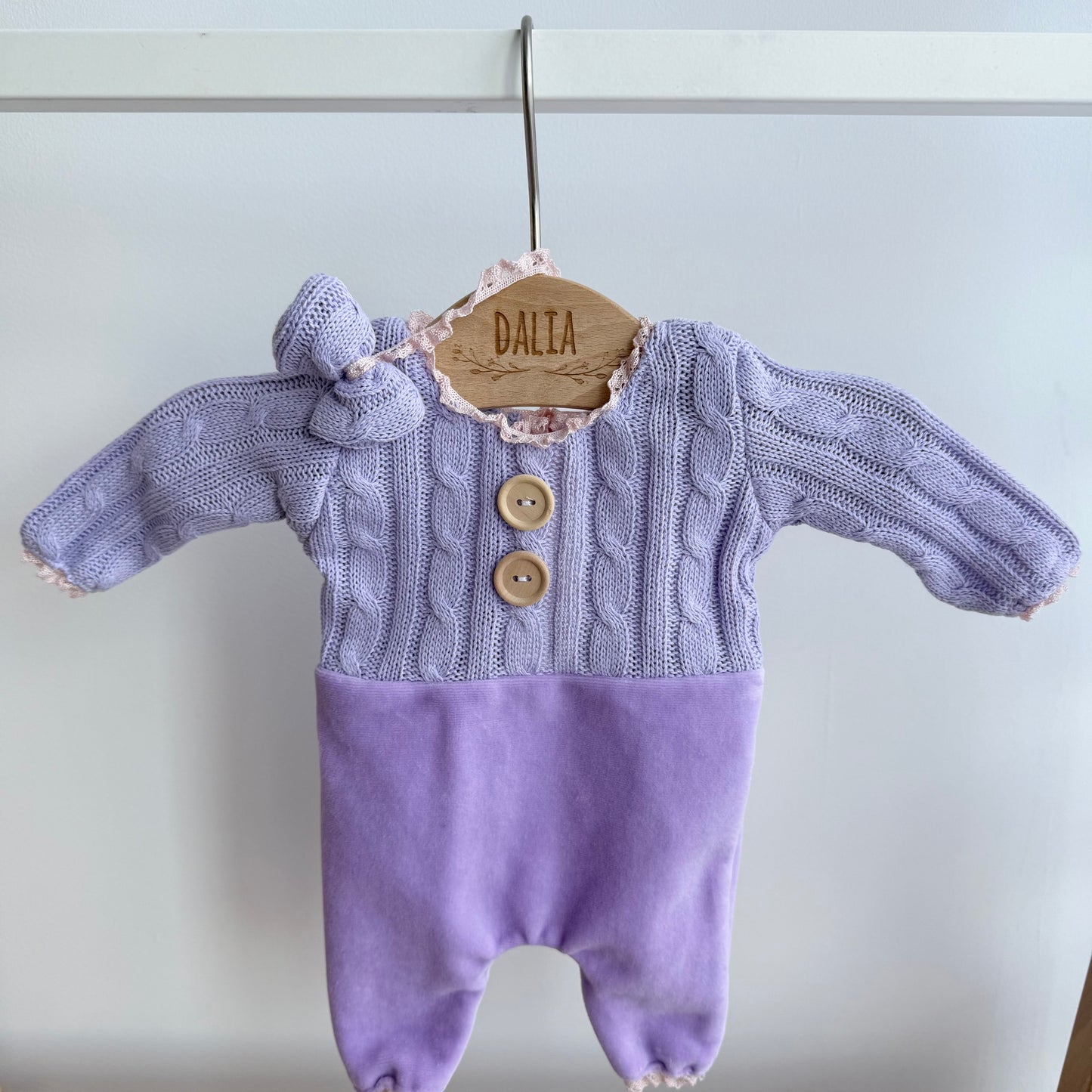 Marcelina Zopf Neugeborenen Fotografie Prop Outfit für Mädchen