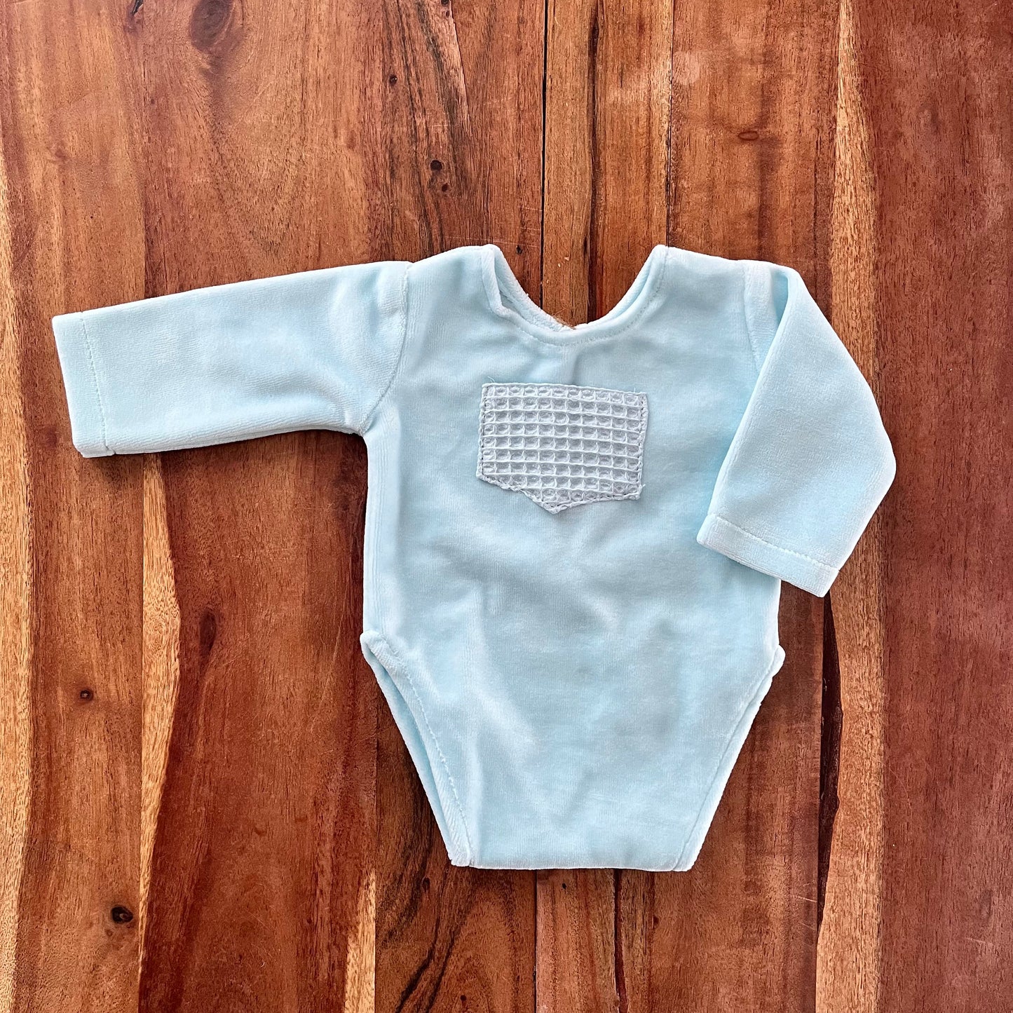 Noah velvet blue Newborn Photography Props