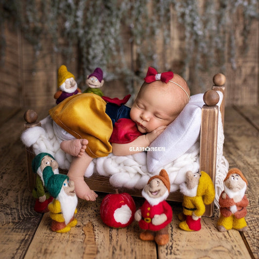Snow White Newborn or Sitter Photography Props