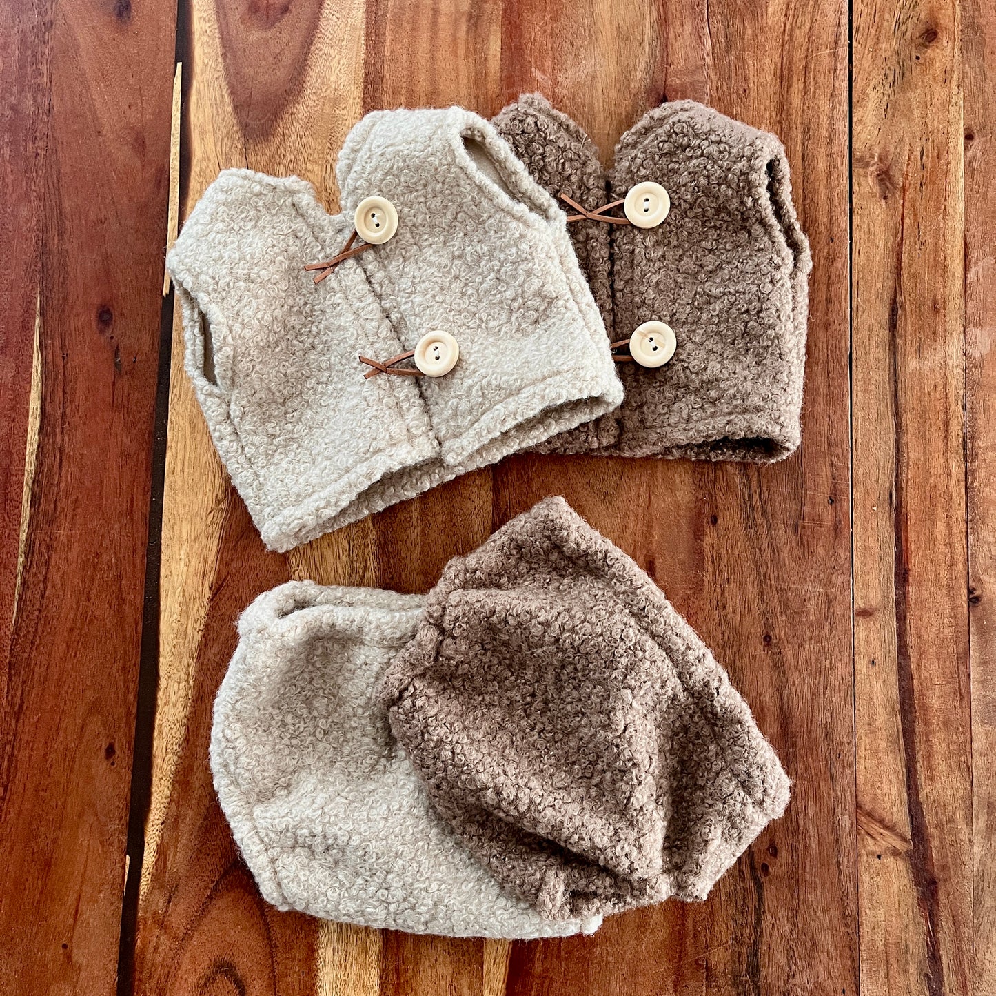 Boho cozy Vest with panties.