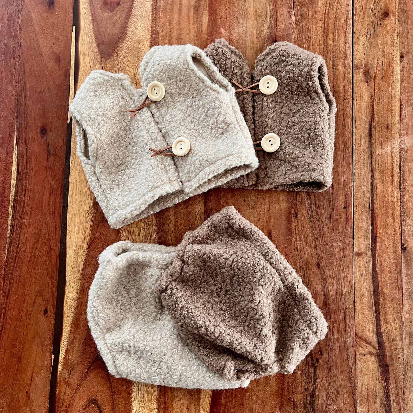 Boho cozy Vest with panties.