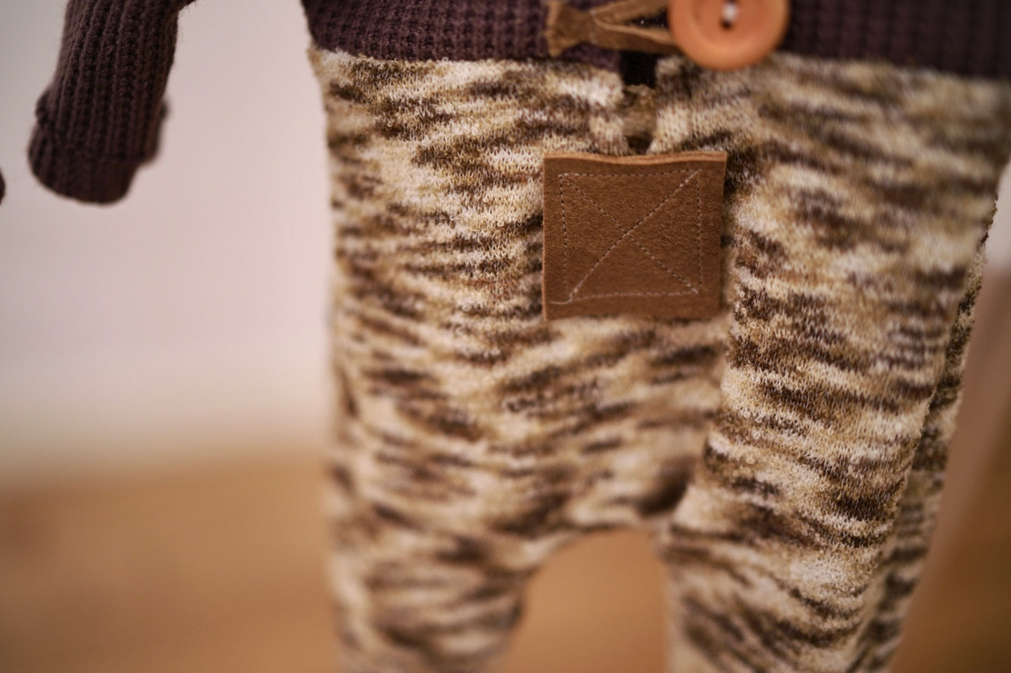 James Boho braun Neugeborenen Fotografie Requisiten