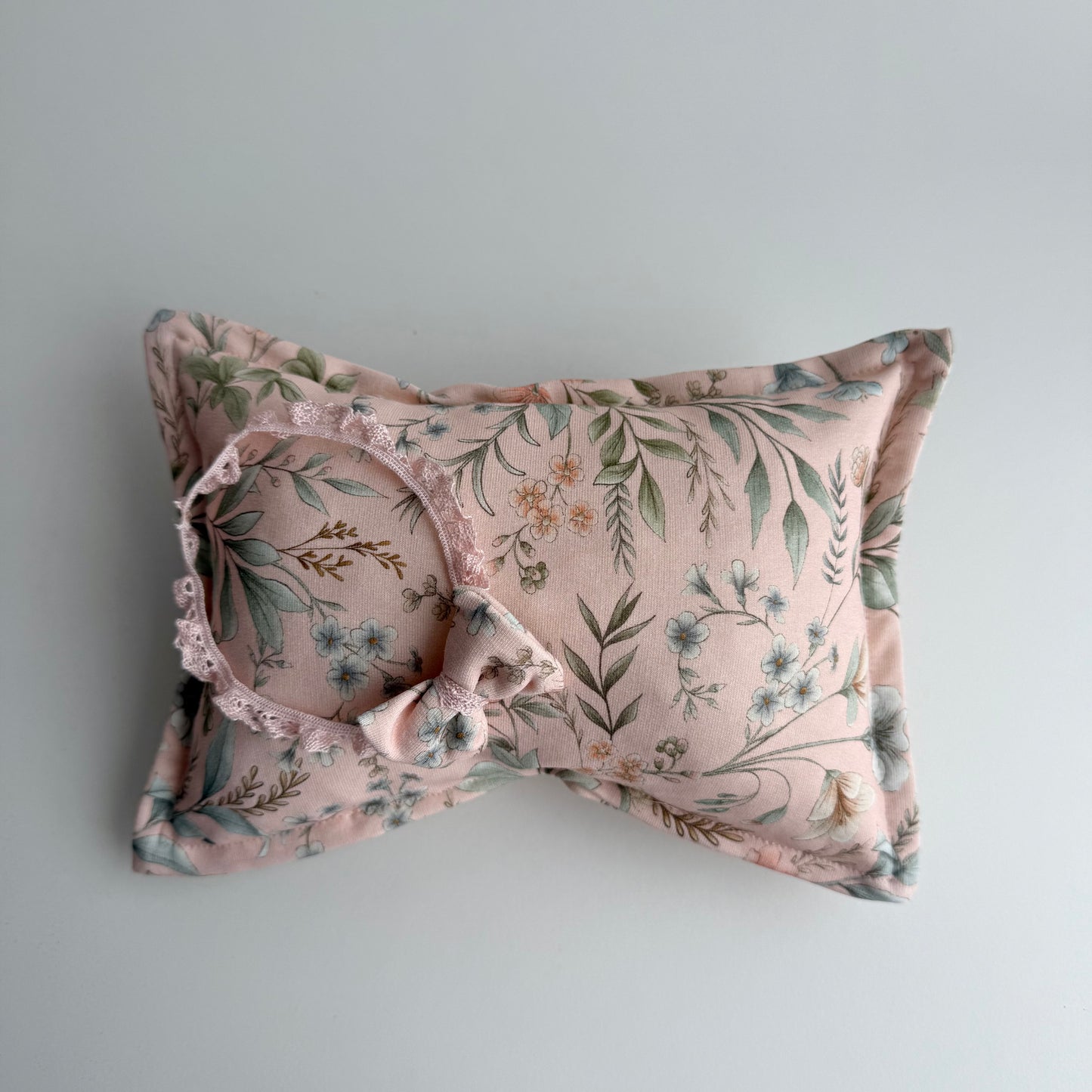 Blush Garden Newborn Pillow Set