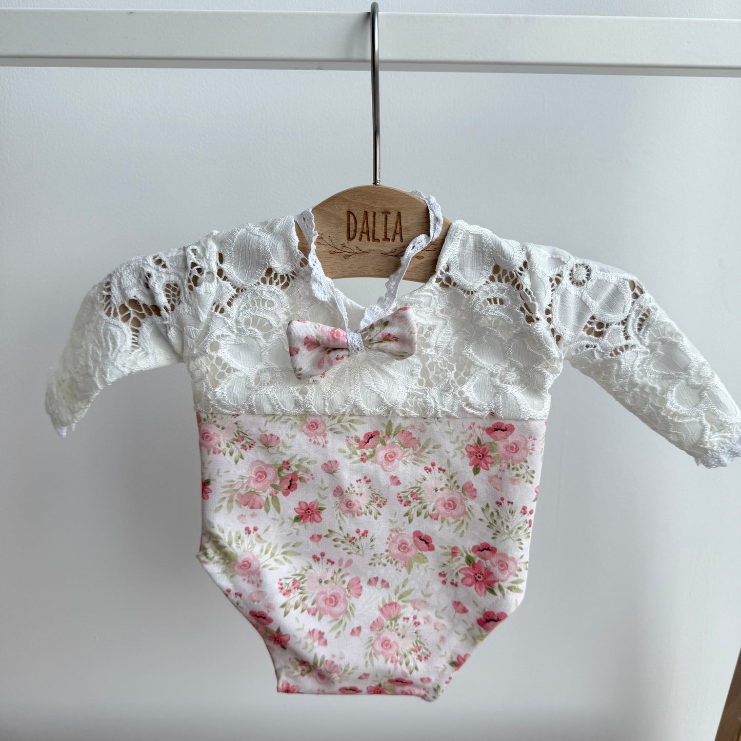Anne Floral Neugeborenen oder Babysitter Fotografie Prop Outfit für Mädchen