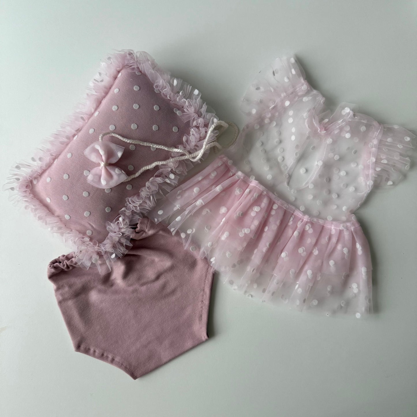 Accessoires de photographie pour nouveau-nés Aria rose