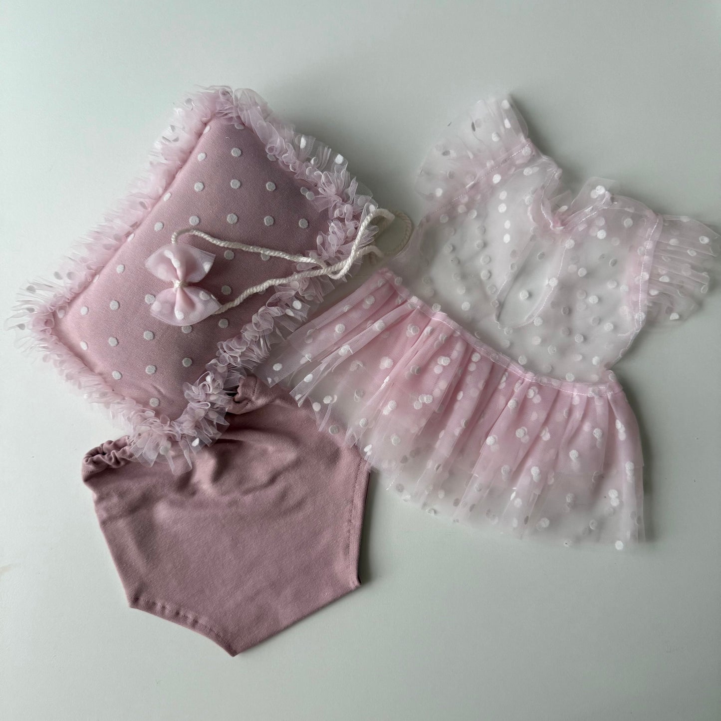 Aria pink Newborn Photography props - Newborn