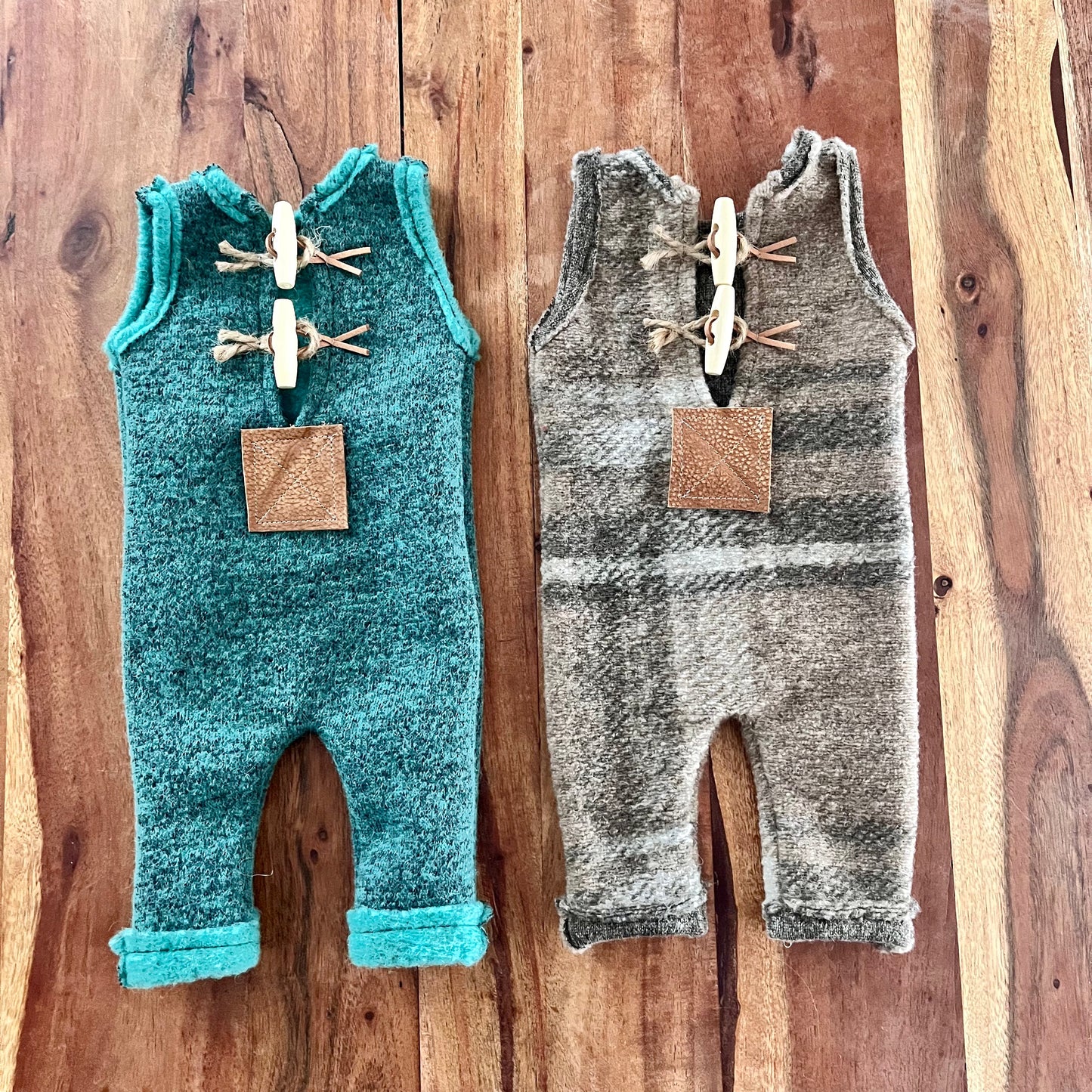 Theo boho green & gray newborn outfit Newborn Photography Props