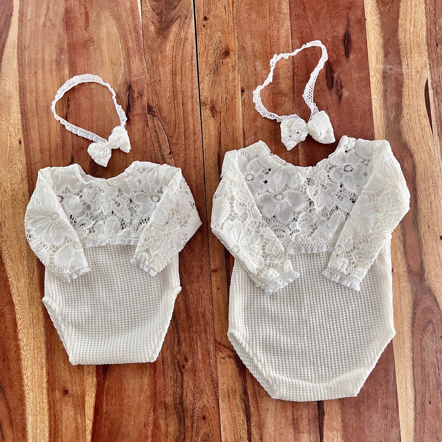 Anabelle milk lace Newborn or sitter Photography Prop Outfit For Girl