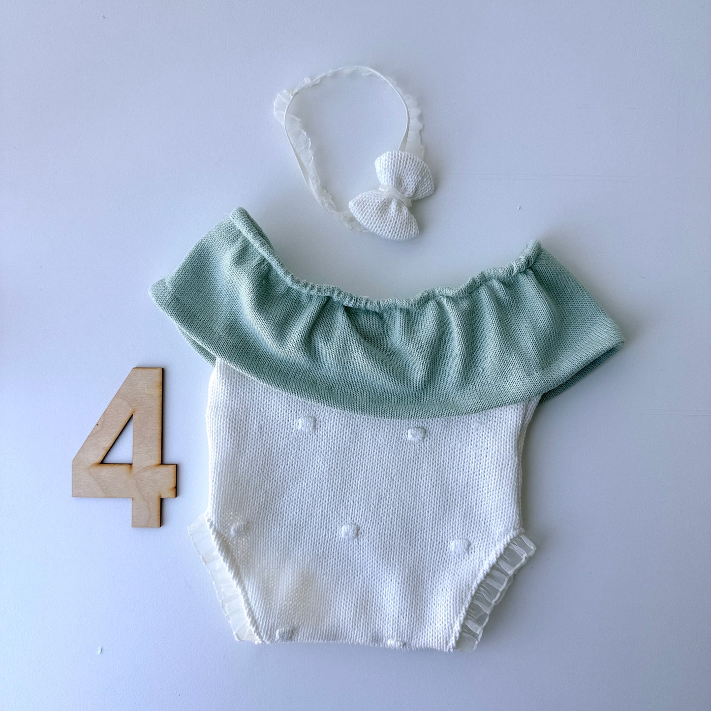 Mint & Off White Heirloom Collection