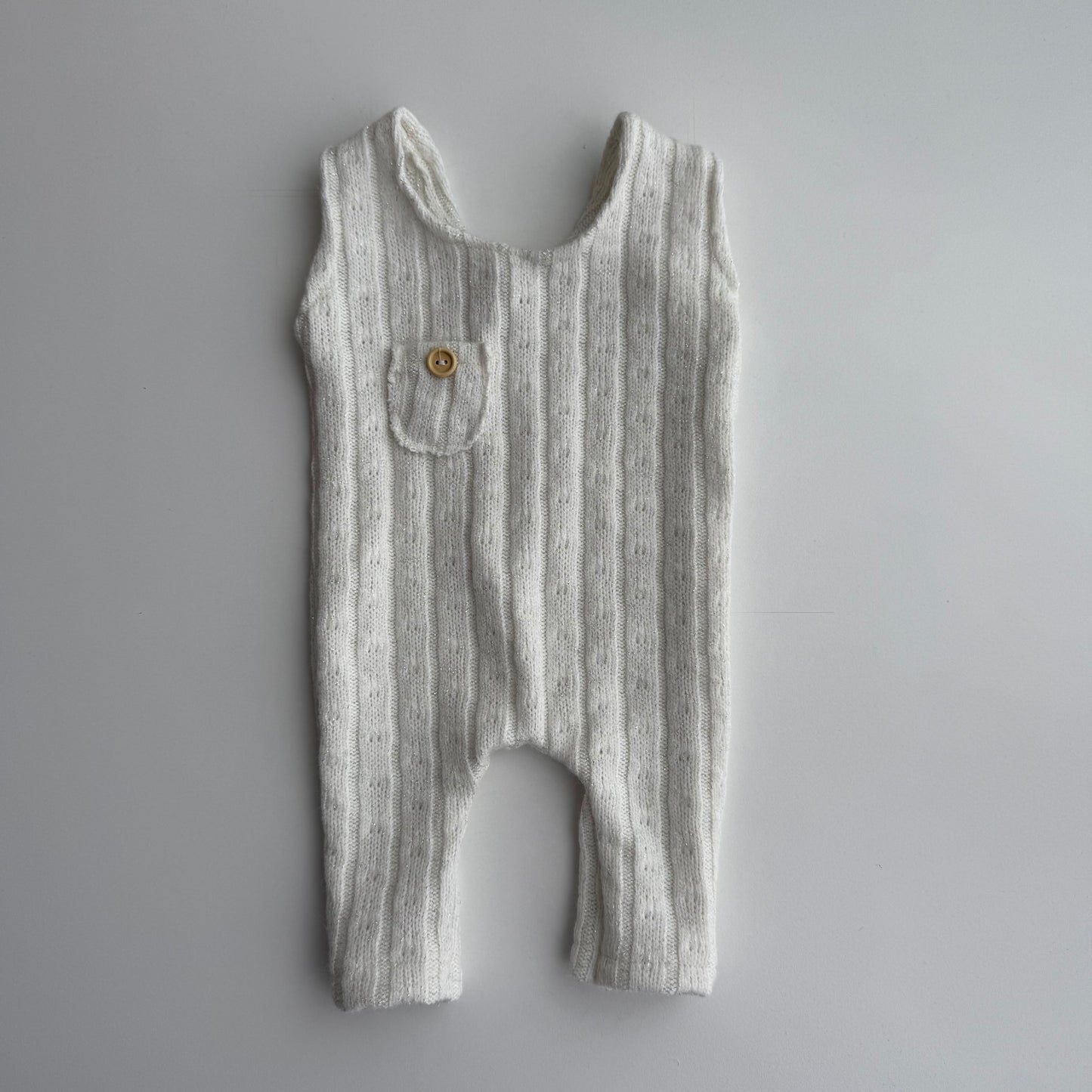 Marcel silver thread Newborn Photography