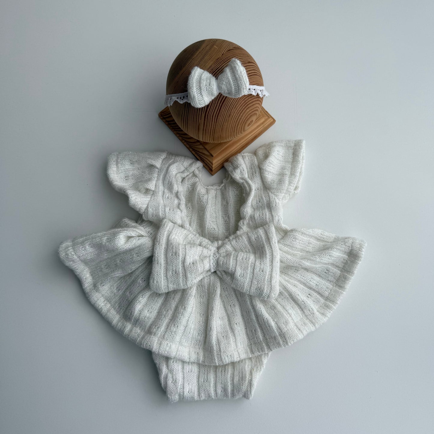 Martha Silver Thread new newborn and sitter Photography Props