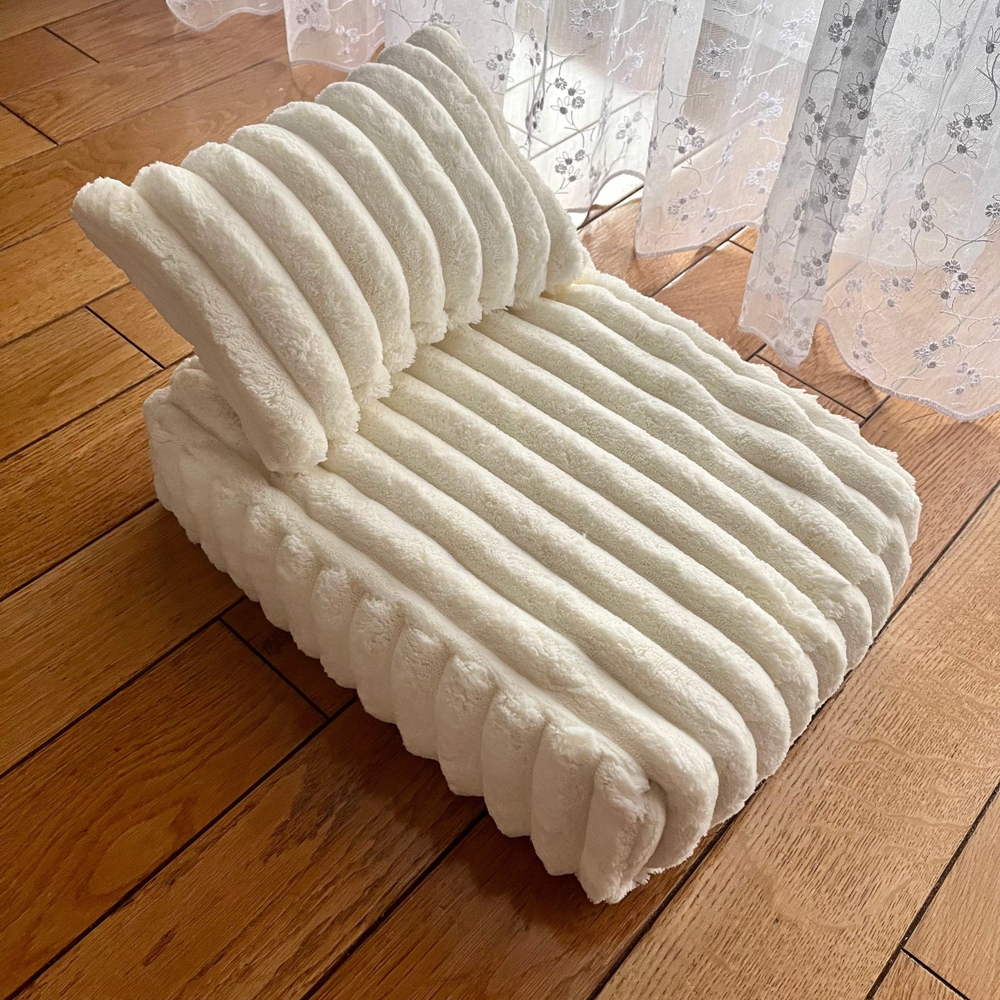 Housse de matelas avec taie d'oreiller et poche de l'autre côté. Accessoires de photographie pour nouveau-nés.
