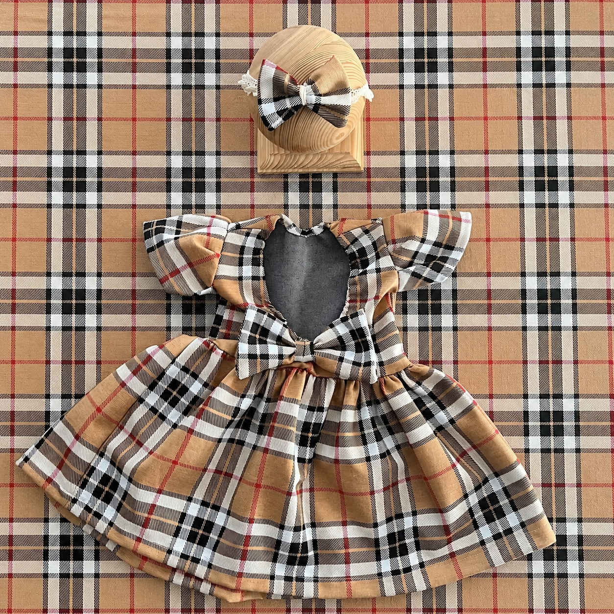 Jane Dress Newborn Photography Prop Outfit For Girl