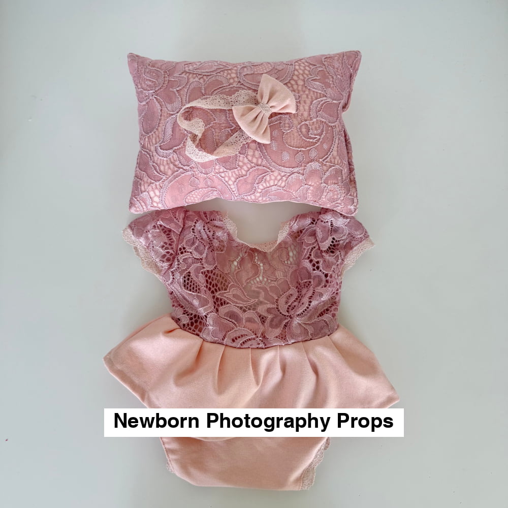 Amey Pink Newborn Photography Props
