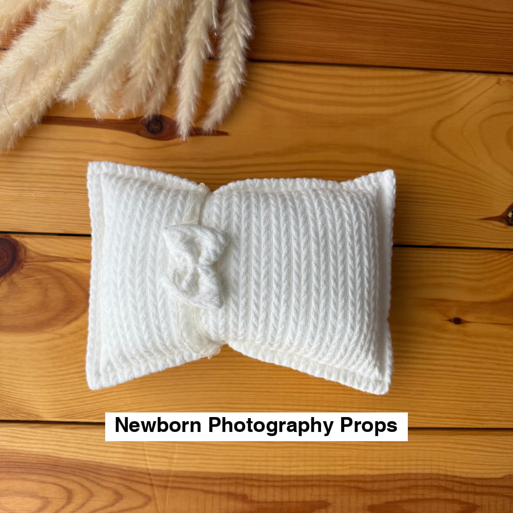 Boho newborn pillow and headband
