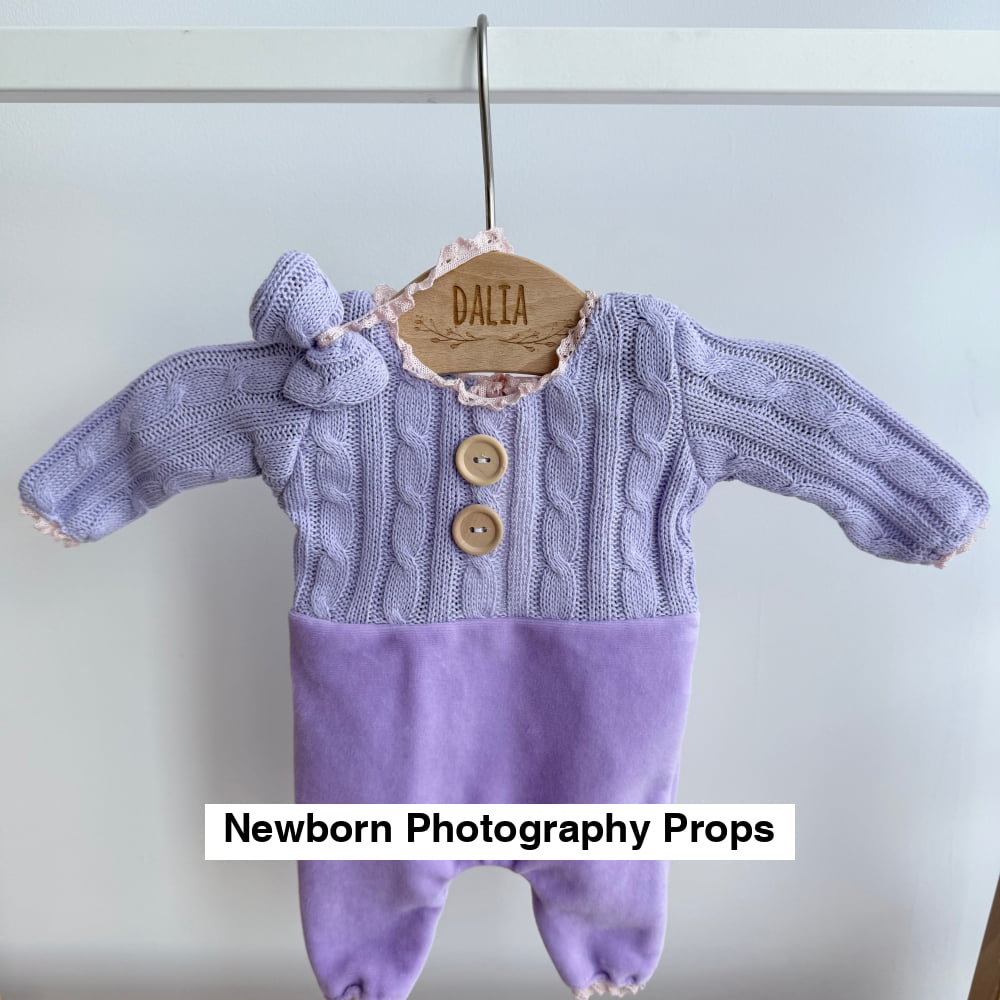 Marcelina braid Newborn Photography Prop Outfit For Girl - Newborn