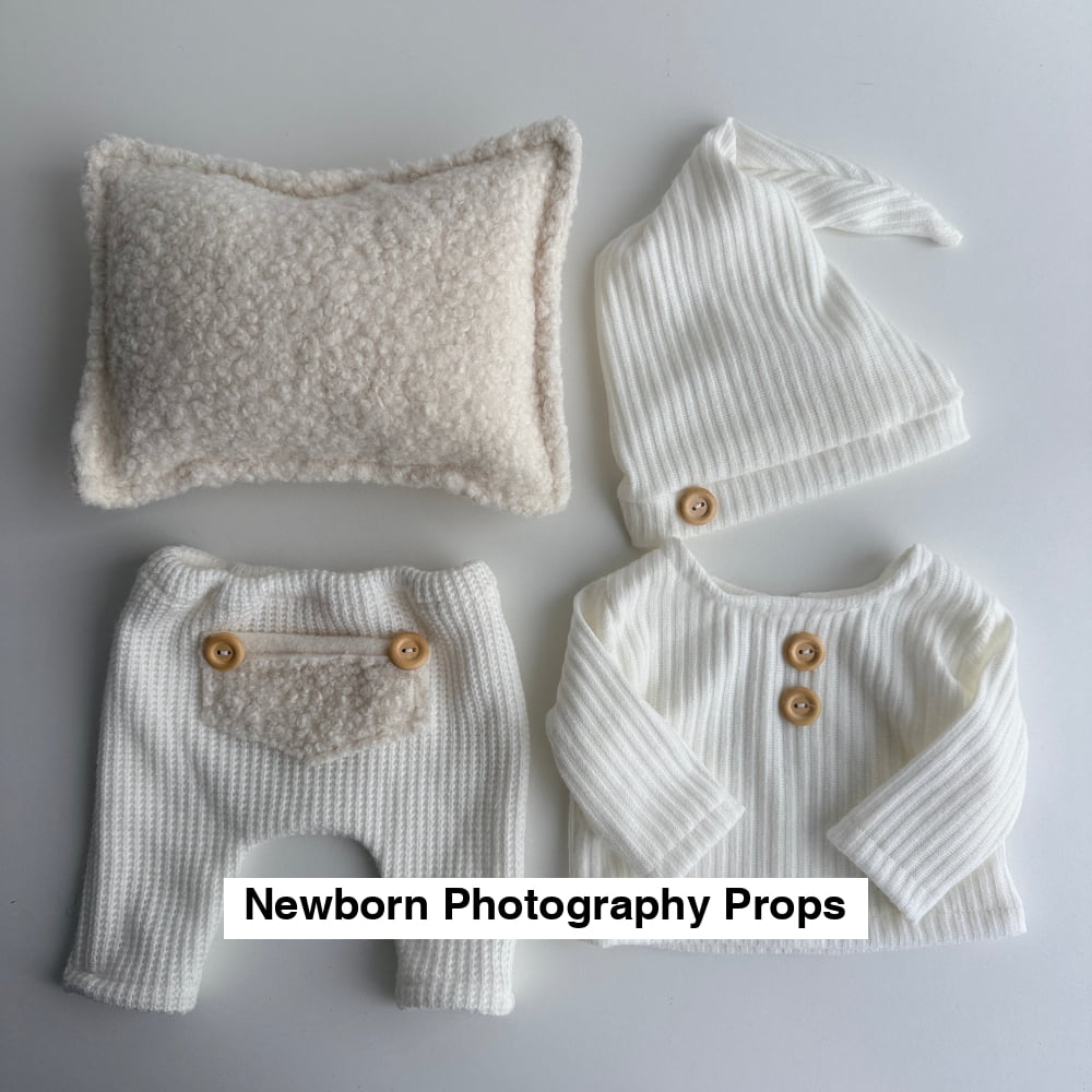 Mateo – Cream Newborn Set