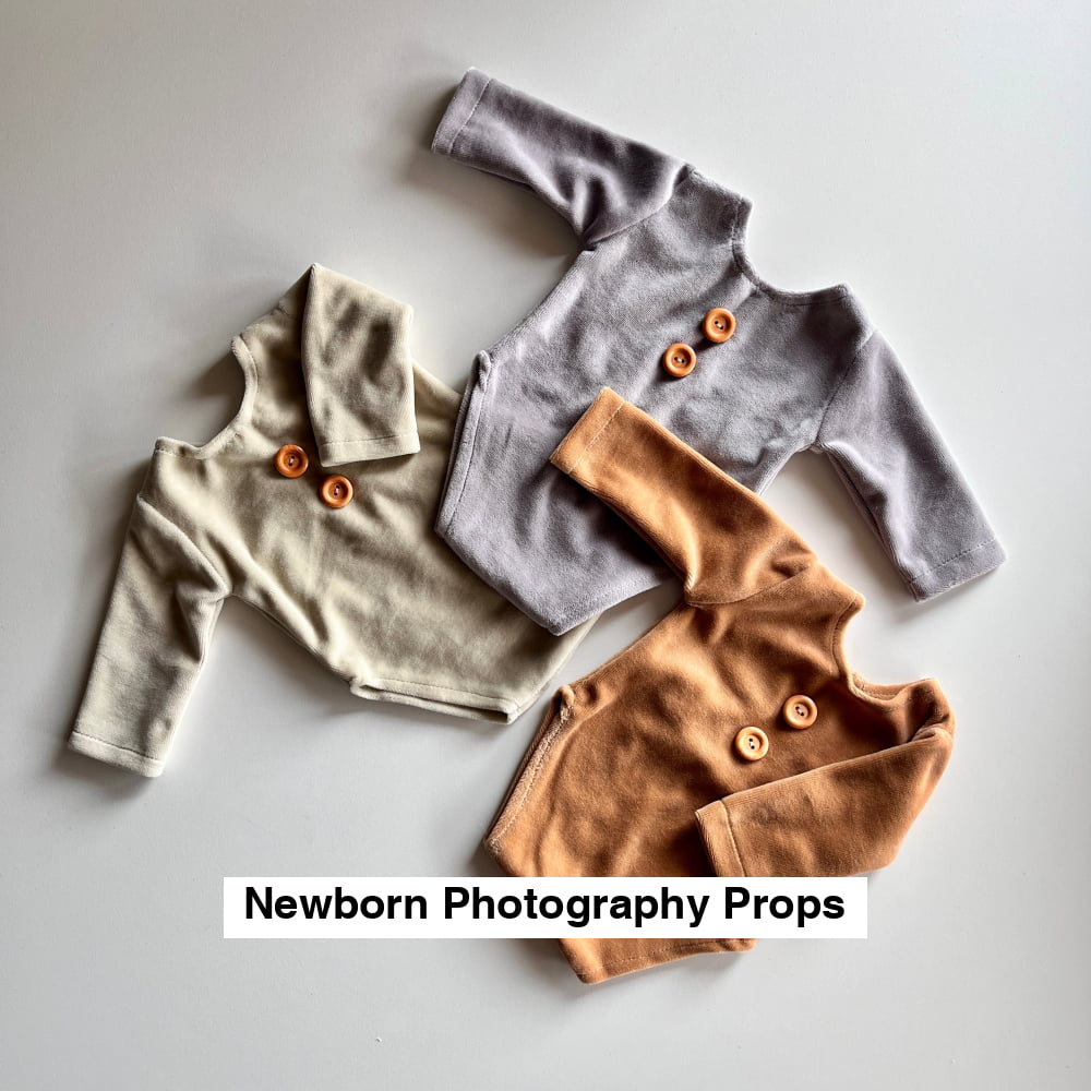 Noah velvet Newborn Photography Props