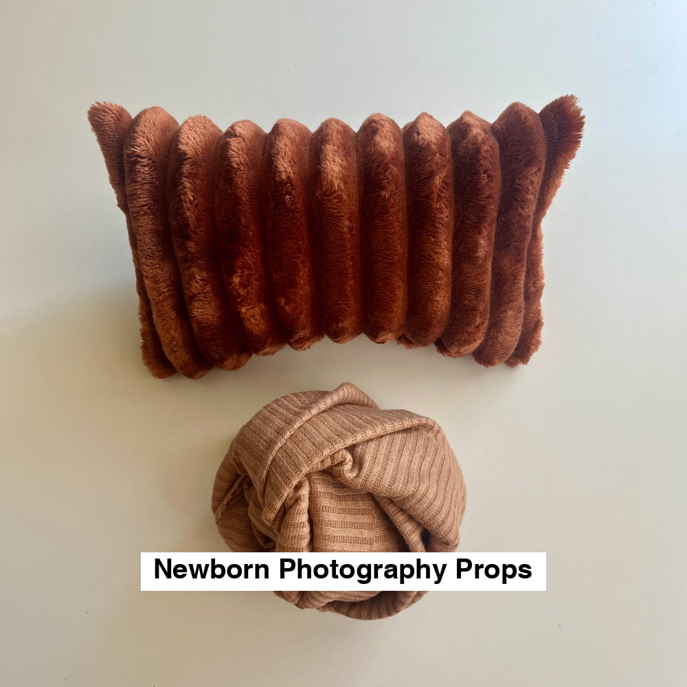 Wrap and pillow Set Newborn Photography Props 12