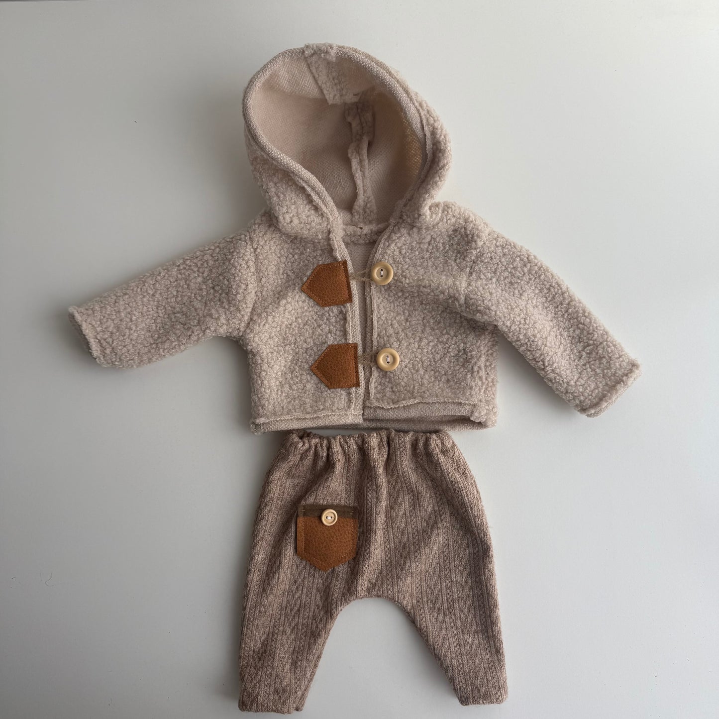 Mateo cappucino Newborn Photography Props