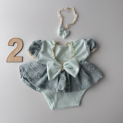 Mint Collection Newborn Photography Props
