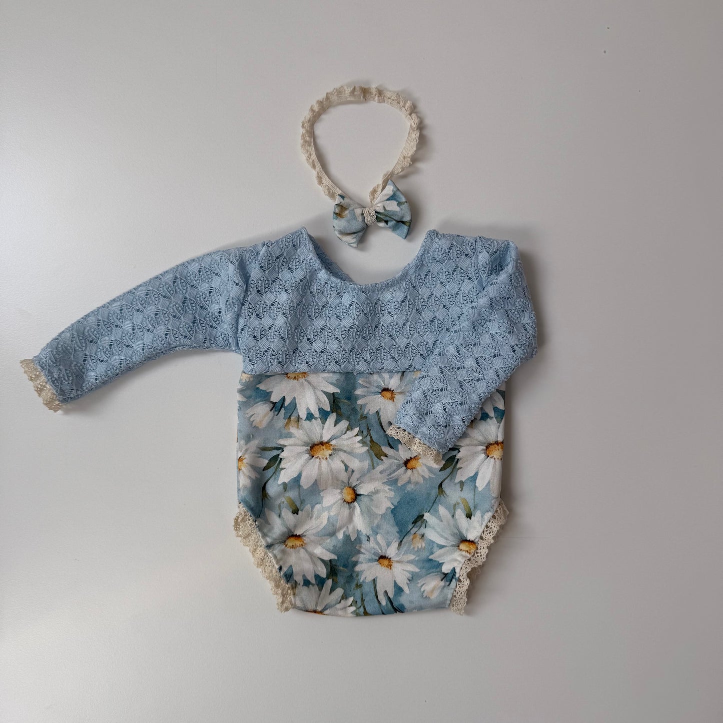 Daisy Newborn or sitter Photography Prop Outfit For Girl