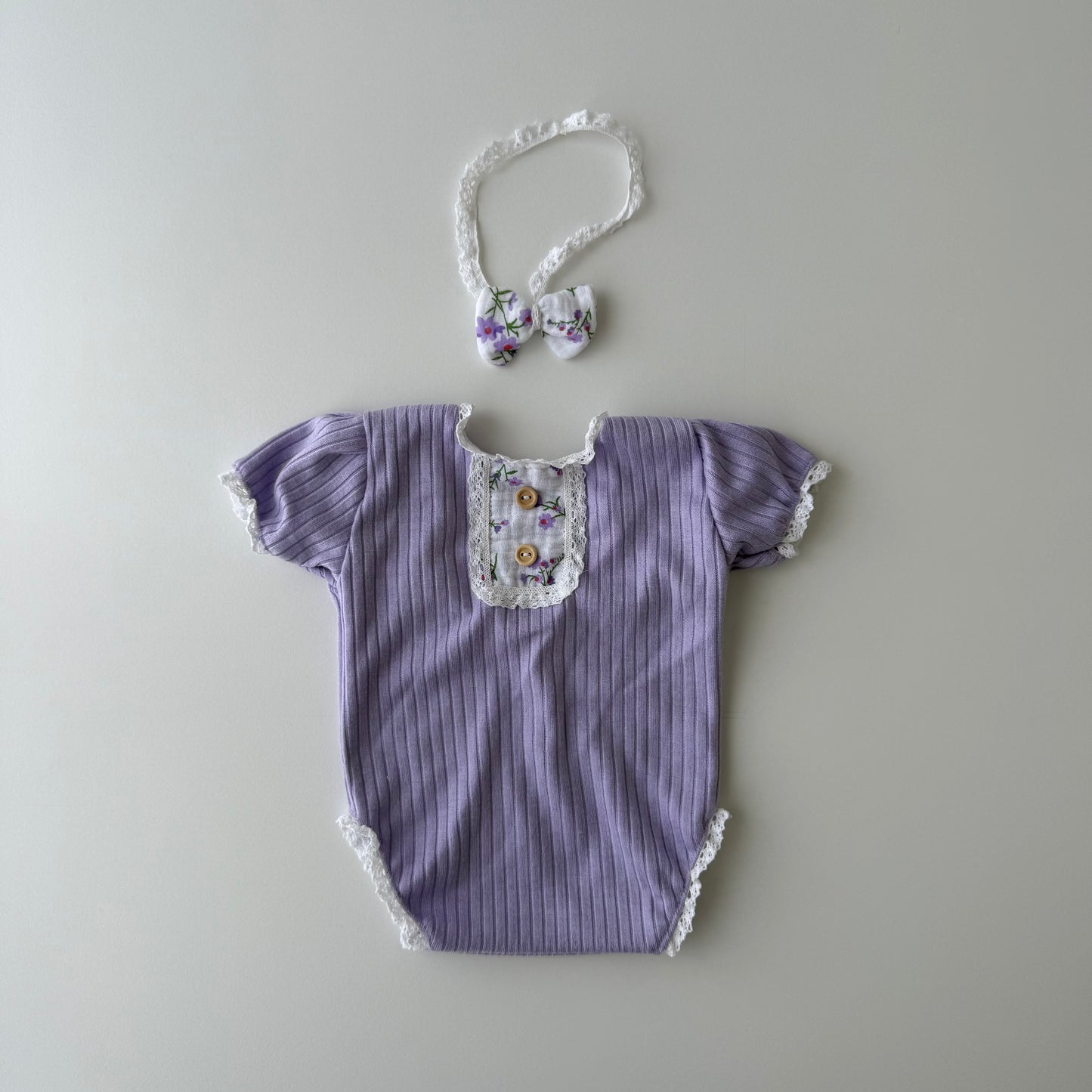 Violet outfit Newborn Photography Prop Outfit For Girl