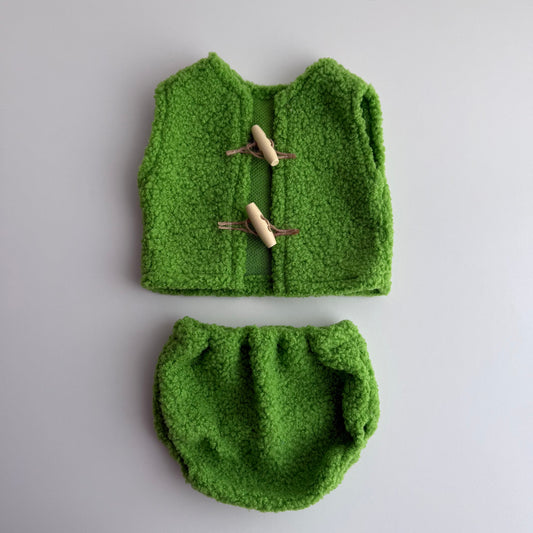 Spring cozy Vest with panties.