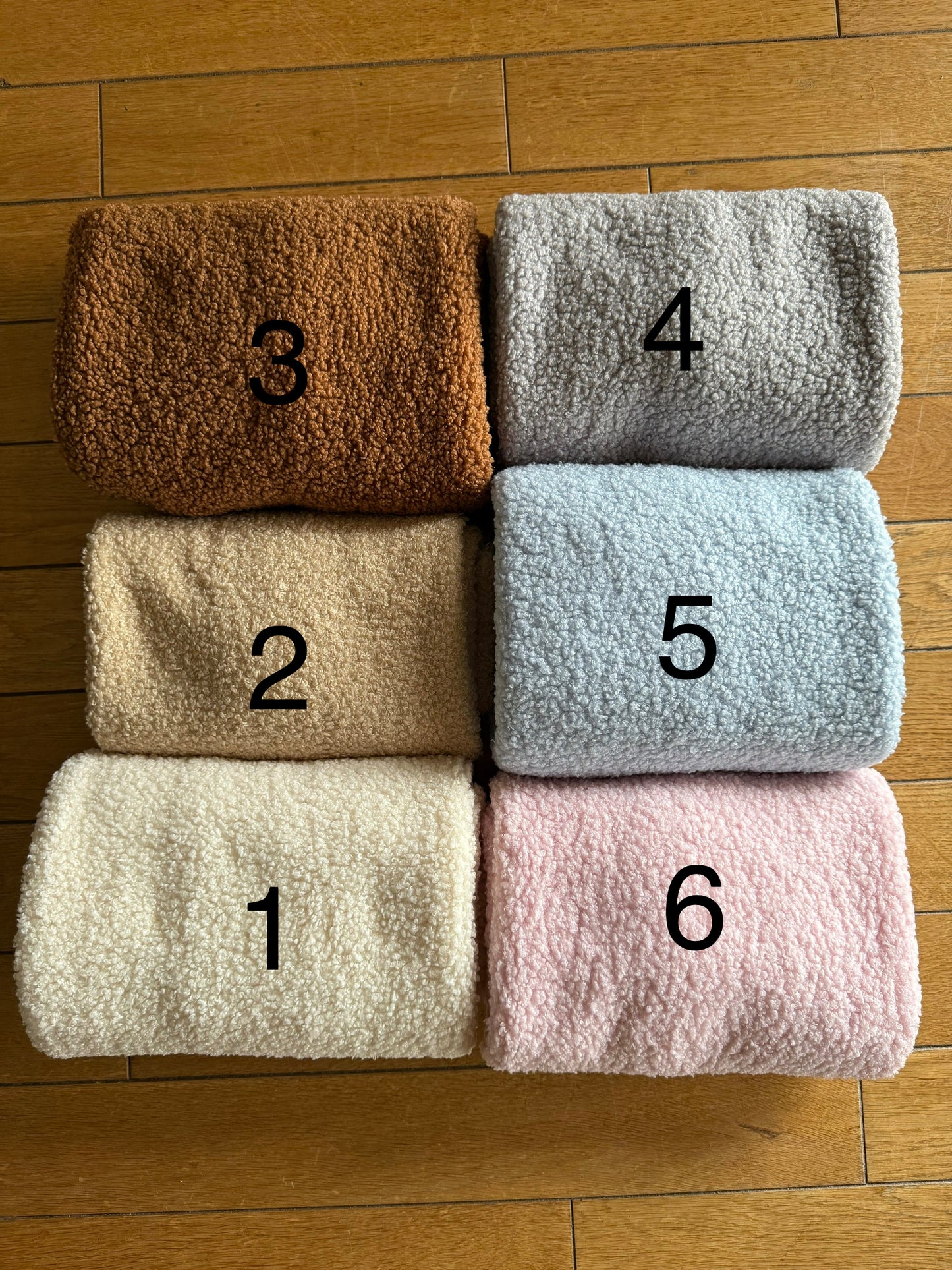 Cream Bouclé Newborn Photography Bed 3in1