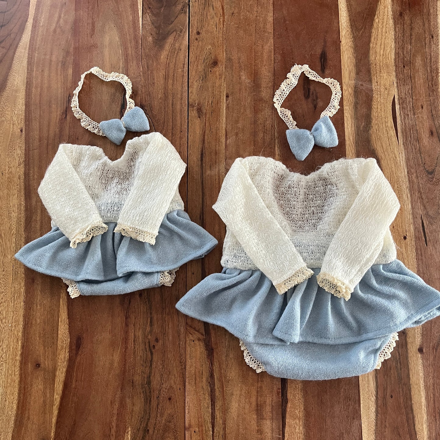 Martha boho Newborn or sitter Photography Prop Outfit For Girl