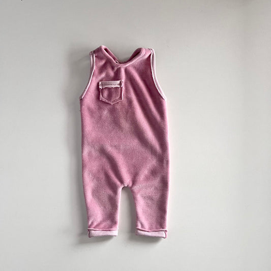 Marcelina  velvet pink  Newborn Photography Prop Outfit For Girl