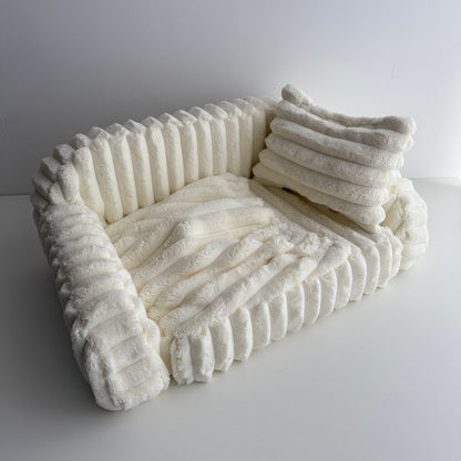 Cream Newborn Photography Bed – 3-in-1 Photo Prop