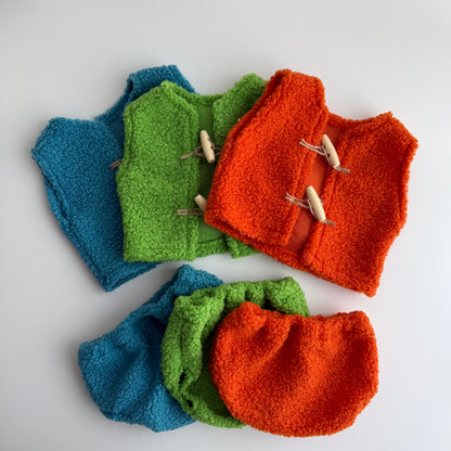 Spring cozy Vest with panties.