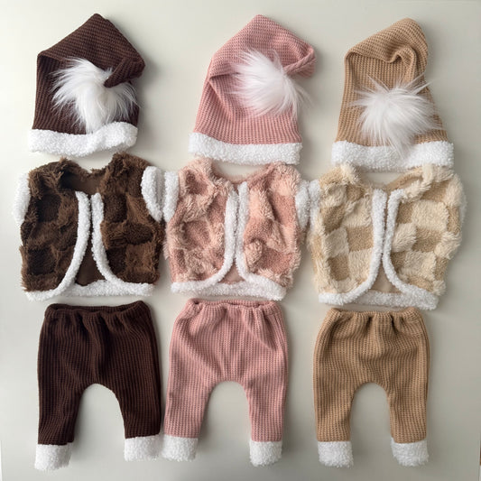 Boho Christmas set Newborn Photo Props