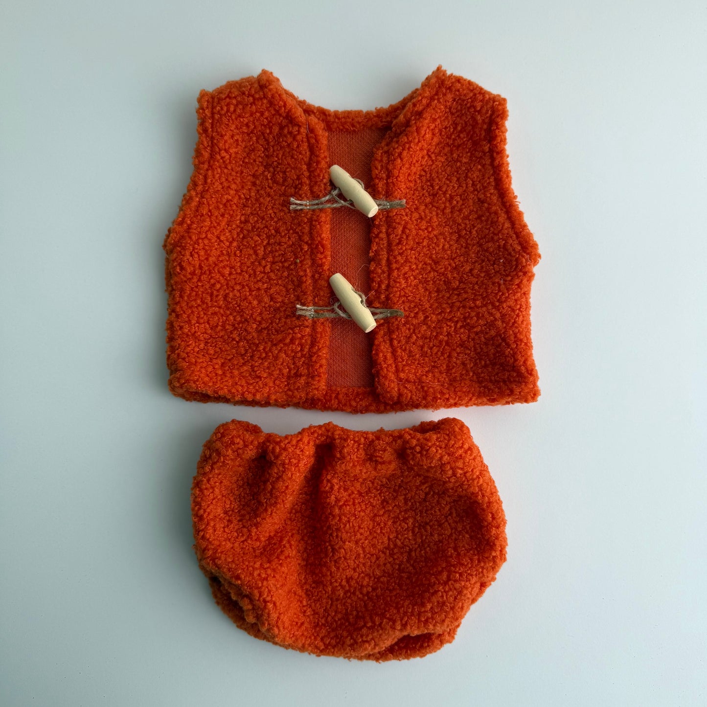 Spring cozy Vest with panties.