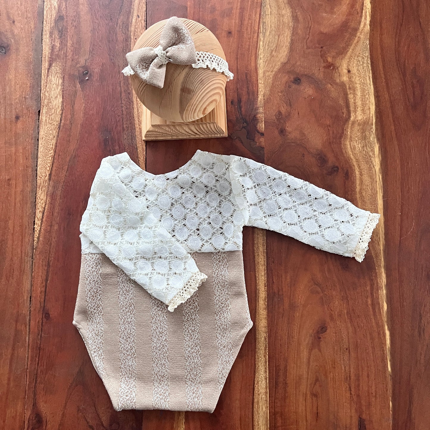 Anne gold Newborn Photography Prop Outfit For Girl