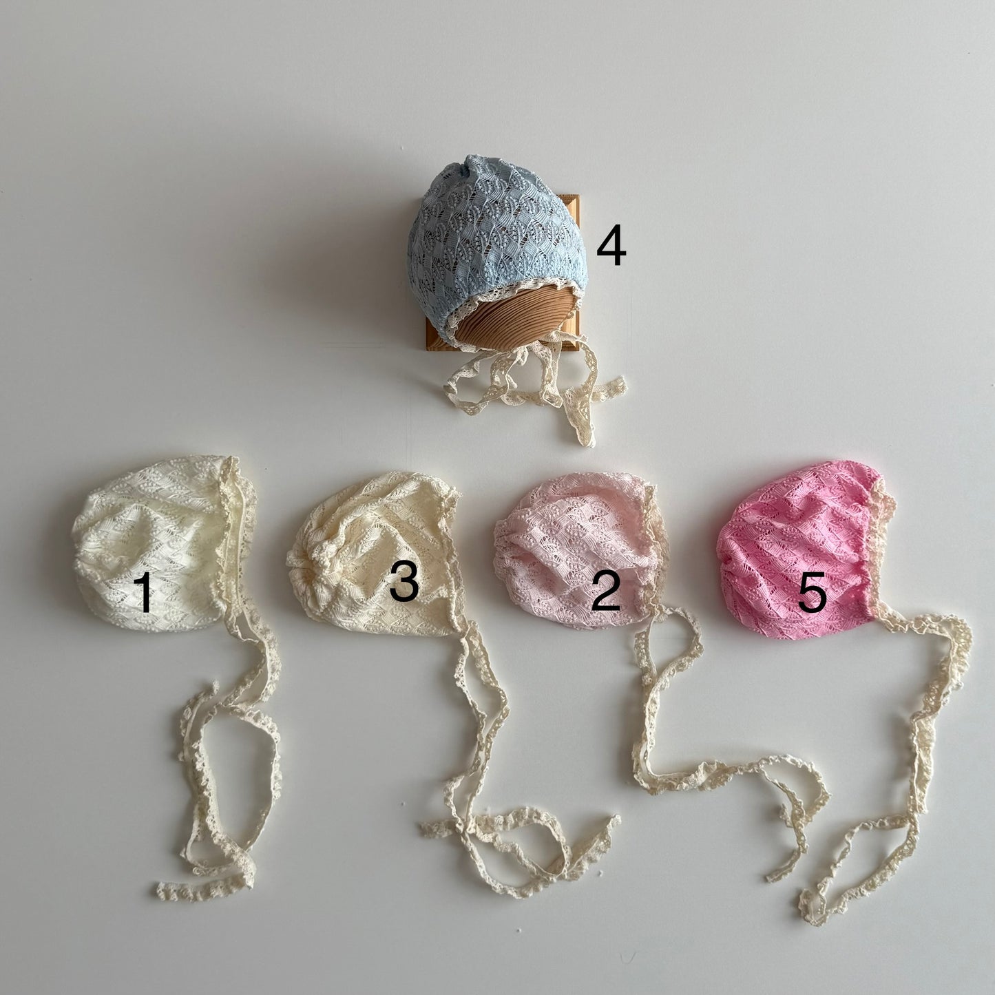 Dalia bonnet lace Newborn Photography Prop