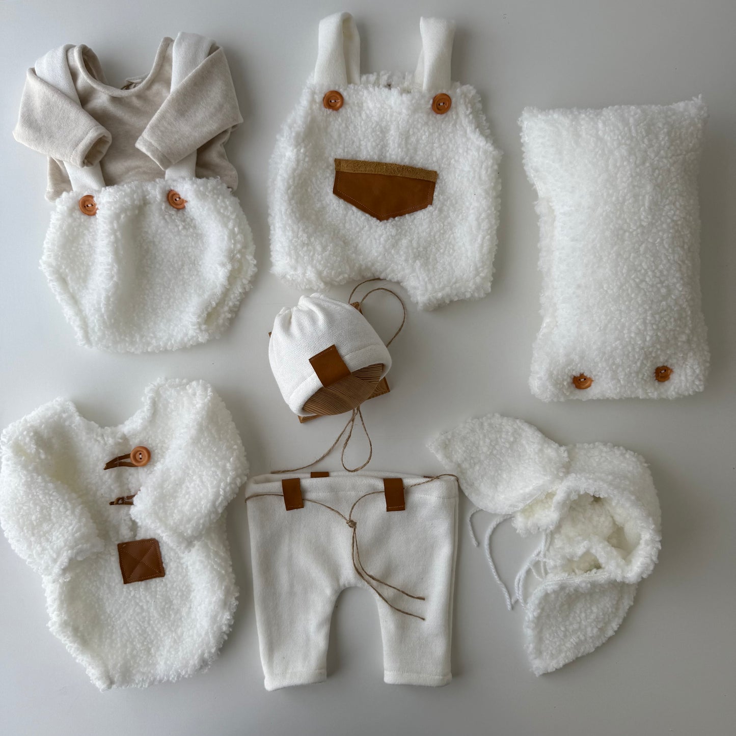 Snow Collection Newborn Photography Prop