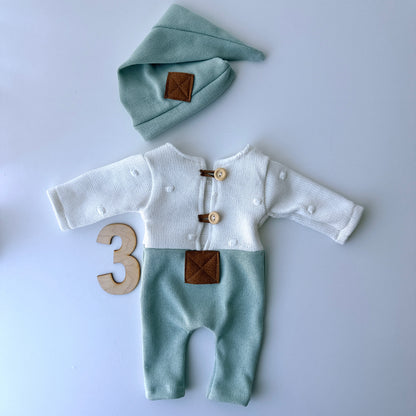 Mint & Off White Heirloom Collection