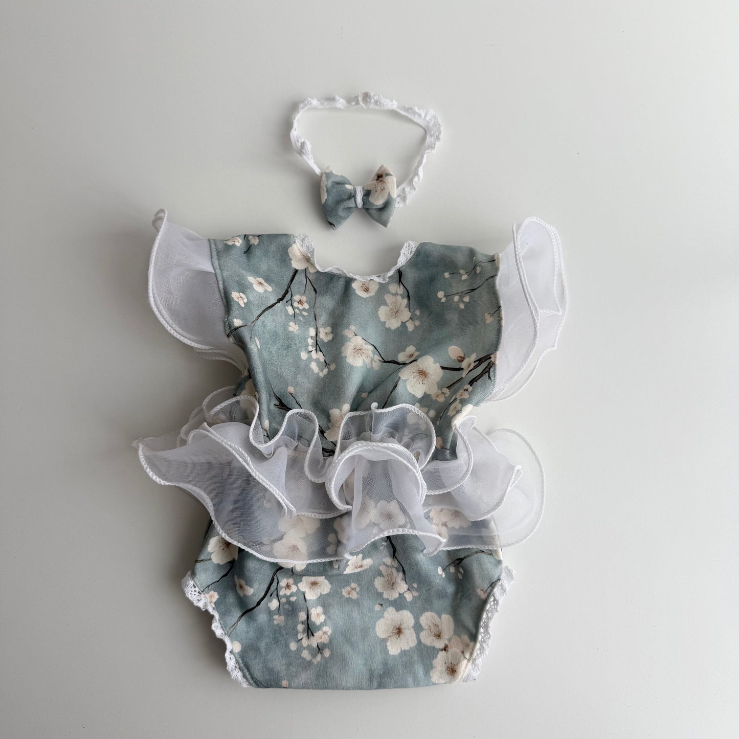 Floral Grace newborn photo props