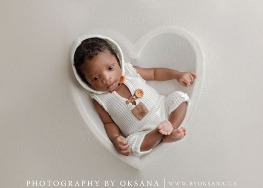 Neugeborenen-Fotografie-Requisiten mit Farbhaube