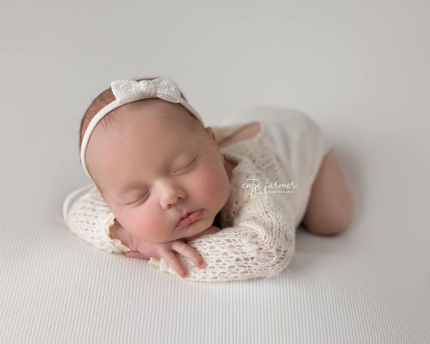 Anne cozy Newborn or sitter Photography Prop Outfit For Girl