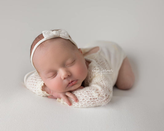 Anne cozy Newborn or sitter Photography Prop Outfit For Girl