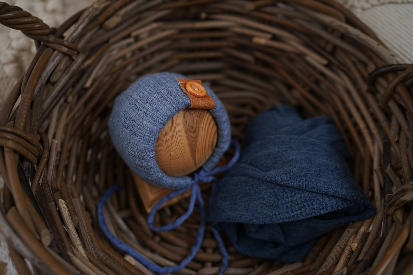 Bonnet with wrap Newborn Photography Props 16