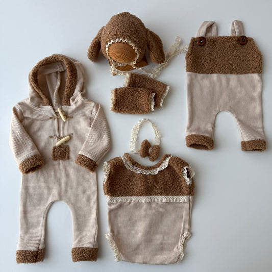 Cozy brown  Collection  Newborn Photography Prop