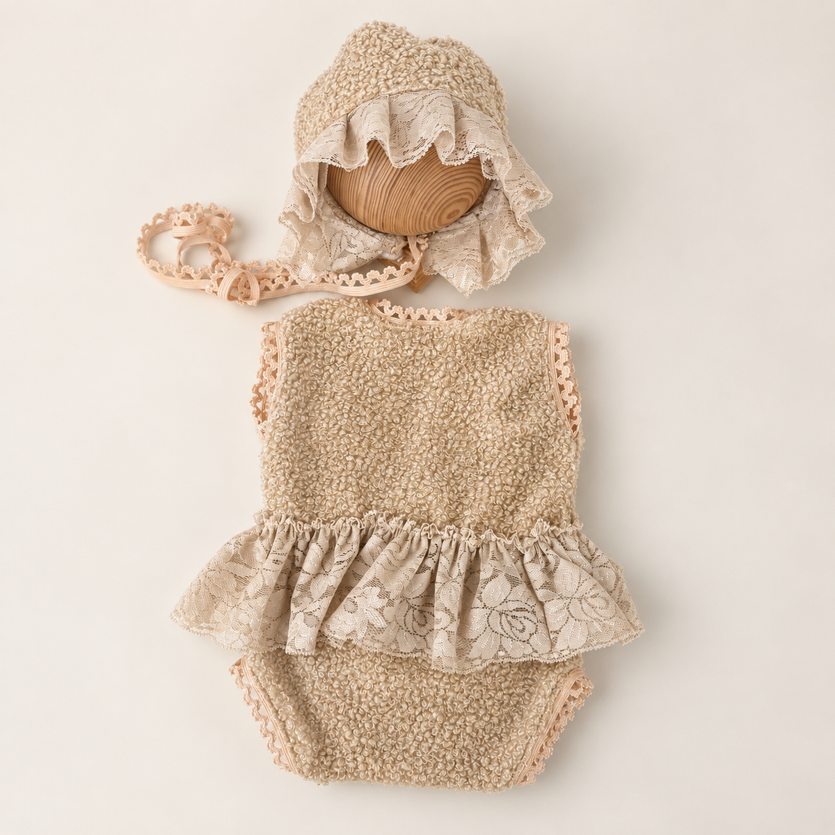 Amelia Lace Romper Set – Milkshake