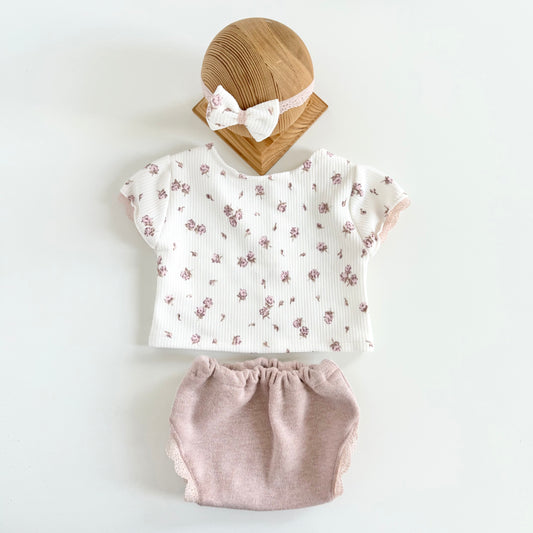 Rose Petal Outfit Set